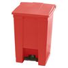 Rubbermaid Step-on Classic Container 45.4 L Red