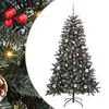 vidaXL Artificial Christmas Tree with 150 LEDs with Stand Green 150 cm