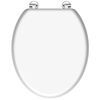 SCH&Uuml;TTE Toilet Seat WHITE Wood Core