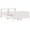 vidaXL Bed Frame without Mattress White 120x200 cm Solid Wood Pine