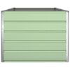 vidaXL Planter Pastel Green 195 x 100 x 75 cm Galvanised Steel