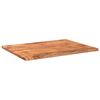 vidaXL Table Top 90x70x3.8 cm Rectangular Solid Wood Acacia