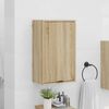 vidaXL Bathroom Cabinet Wall-mounted Sonoma Oak 39 x 23.5 x 65 cm