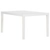 vidaXL Garden Table 150x90x72 cm PP White