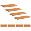 vidaXL Stair Treads 8 pcs 70 x 30 x 2 cm Light Brown Solid Beech Wood