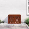 vidaXL Air Conditioner Cover Rusty 90 x 40 x 60 cm Weathering Steel