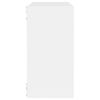 vidaXL Wall Cube Shelves 6 pcs White 30x15x30 cm