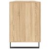 vidaXL Desk Sonoma Oak 140x50x75 cm Engineered Wood