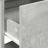 vidaXL Bedside Cabinets with Drawer 2 pcs Concrete Grey 51x31x47 cm
