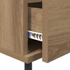 vidaXL Bedside Cabinet Artisan Oak 40 x 35 x 50 cm Engineered Wood