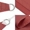 vidaXL Sun Shade Sail Terracotta 7x5x5 m 100% Polyester Oxford
