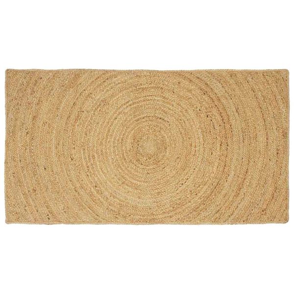 vidaXL Area Rugs Rectangular Brown 80 x 150 cm Jute