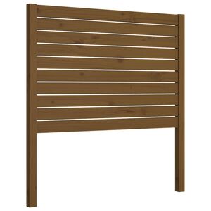 vidaXL Bed Headboard Honey Brown 106x4x100 cm Solid Wood Pine