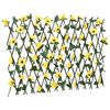 vidaXL&nbsp;Artificial Ivy Trellis Expandable 5 pcs Yellow 180x60 cm