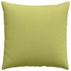 vidaXL Sofa Pillows 2 pcs Light Green 60 x 60 cm Fabric