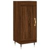 vidaXL Sideboard Brown Oak 34,5x34x90 cm Engineered Wood