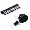 vidaXL Pool Cover Roller Attachment | Set of 8 | Black and White