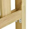 vidaXL Garden Fence Impregnated Pinewood 17.66x1.5 m