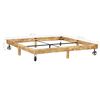 vidaXL Bed Frame without Mattress Solid Mango Wood 180x200 cm Super King