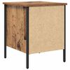 vidaXL Bedside Cabinet with Drawer Old wood 40 x 42 x 50 cm