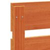 vidaXL Headboard Wax Brown 90 cm Solid Wood Pine