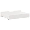 vidaXL Under-Bed Drawers 2 pcs White 80x55x17 cm Solid Wood Pine
