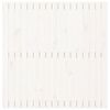 vidaXL Wall Headboard White 108x3x110 cm Solid Wood Pine