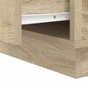 vidaXL Bedside Cabinet Sonoma Oak 39 x 34.5 x 50 cm Engineered wood