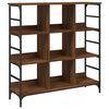 vidaXL Sideboard Brown Oak 102x32x103,5 cm Engineered Wood