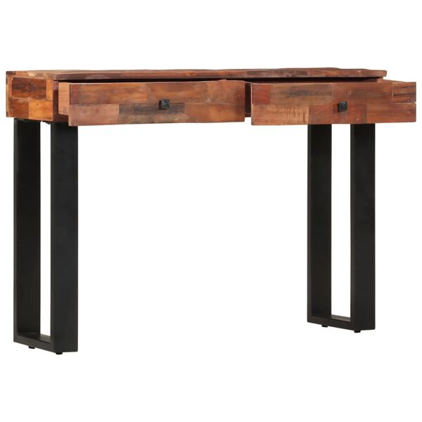 vidaXL Console Table 110x30x76 cm Solid Reclaimed Wood