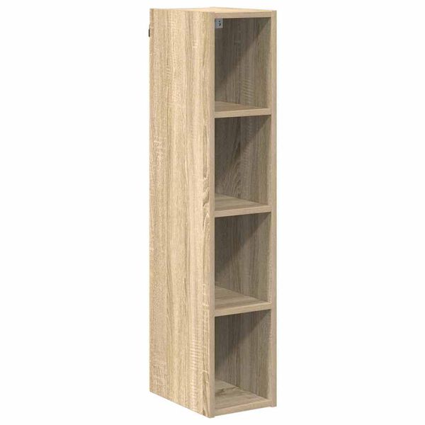 vidaXL Hanging Cabinet Sonoma Oak 20 x 29.5 x 100 cm Engineered Wood