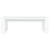 vidaXL Coffee Table White 110x50x35 cm Engineered Wood