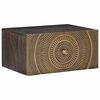 vidaXL Handmade Bedside Cabinet Coffee Brown 40 x 30 x 20 cm