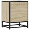 vidaXL Bedside Cabinet Sonoma Oak 40x31x50 cm Engineered Wood