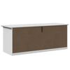 vidaXL Hallway Bench BODO White 114x40x45 cm