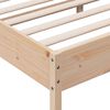 vidaXL Bed Frame without Mattress 180x200 cm Super King Solid Wood Pine