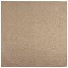 vidaXL Area Rugs Moire Square HUARTE Natural 240 x 240 cm Polyester
