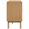 vidaXL Sideboard OLDEN Brown 114x43x73.5 cm Solid Wood Pine