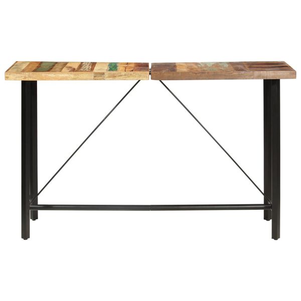 vidaXL Bar Table 180x70x107 cm Solid Reclaimed Wood