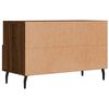 vidaXL TV Cabinet Brown Oak 80x36x50 cm Engineered Wood