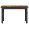 vidaXL Coffee Table Smoke Oak 60 x 30 x 36 cm Engineered Wood