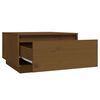vidaXL Coffee Table Honey Brown 55x56x32 cm Solid Wood Pine