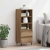 vidaXL Highboard Artisan Oak 40 x 36 x 110 cm Engineered Wood