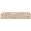 vidaXL Bed Frame without Mattress 120x200 cm Solid Wood Pine