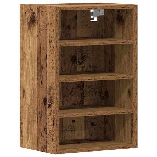 vidaXL Hanging Cabinet Riga Old Wood 40x29.5x60 cm Engineered Wood
