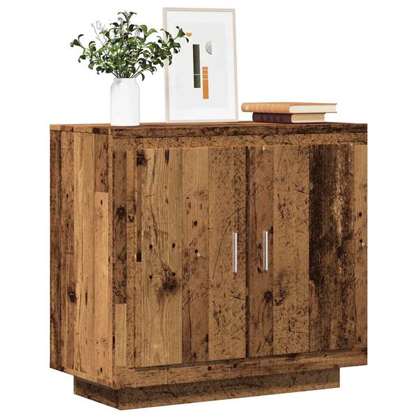 vidaXL Sideboard Old Wood 80x40x75 cm Engineered Wood