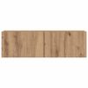 vidaXL 7 Piece TV Cabinet Set Wall-mounted Artisan Oak Engineered Wood
