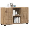 vidaXL Sideboard Artisan Oak 88.5 x 30.5 x 55.5 cm Engineered Wood