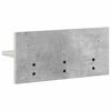 vidaXL Wall-Mounted Coat Rack Concrete Grey 40 x 10.5 x 18 cm