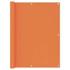 vidaXL Balcony Screen Orange 120x300 cm Oxford Fabric